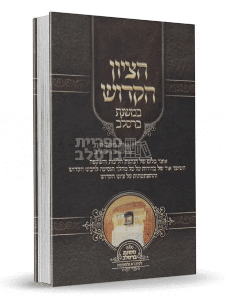 הציון הקדוש במשנת ברסלב: מדריך והשקפה לר' נחמן מברסלב מאת ר' יעקב נתן אנשין