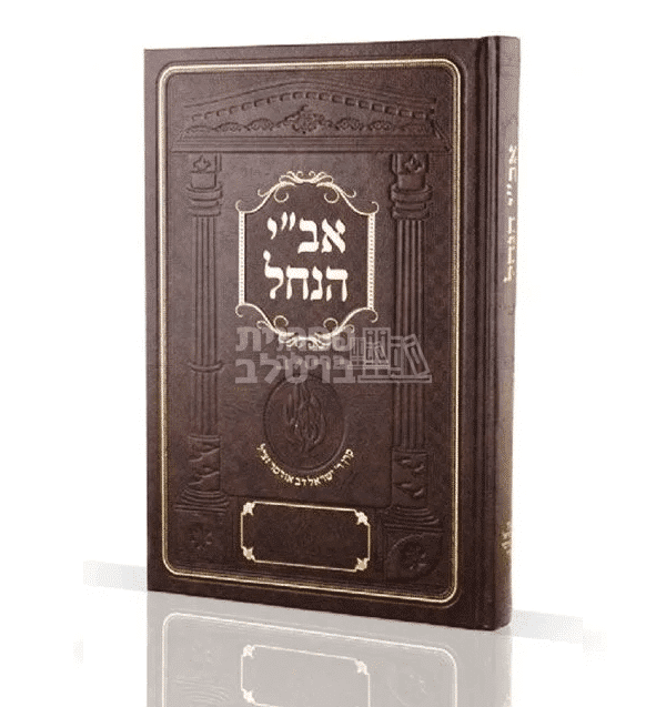 ספר אב"י הנחל - מכתבי רבי ישראל דב אודסר מברסלב